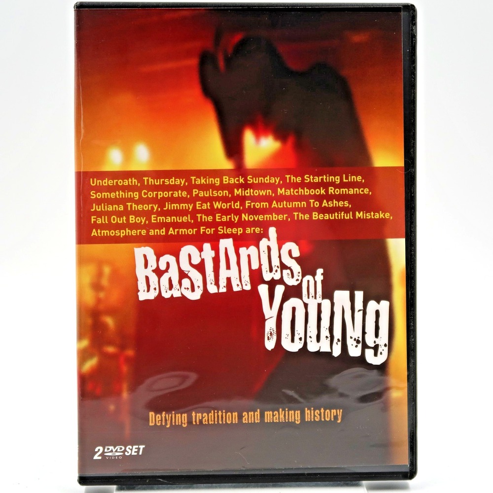 Bastards of Young DVD 2005 Fall Out Boy Jimmy Eat World Punk Documentary